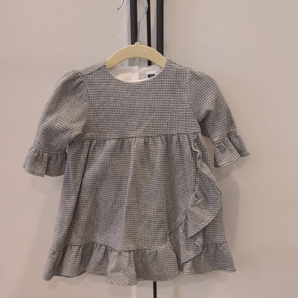 Janie and Jack Checkered Ruffle Blouse